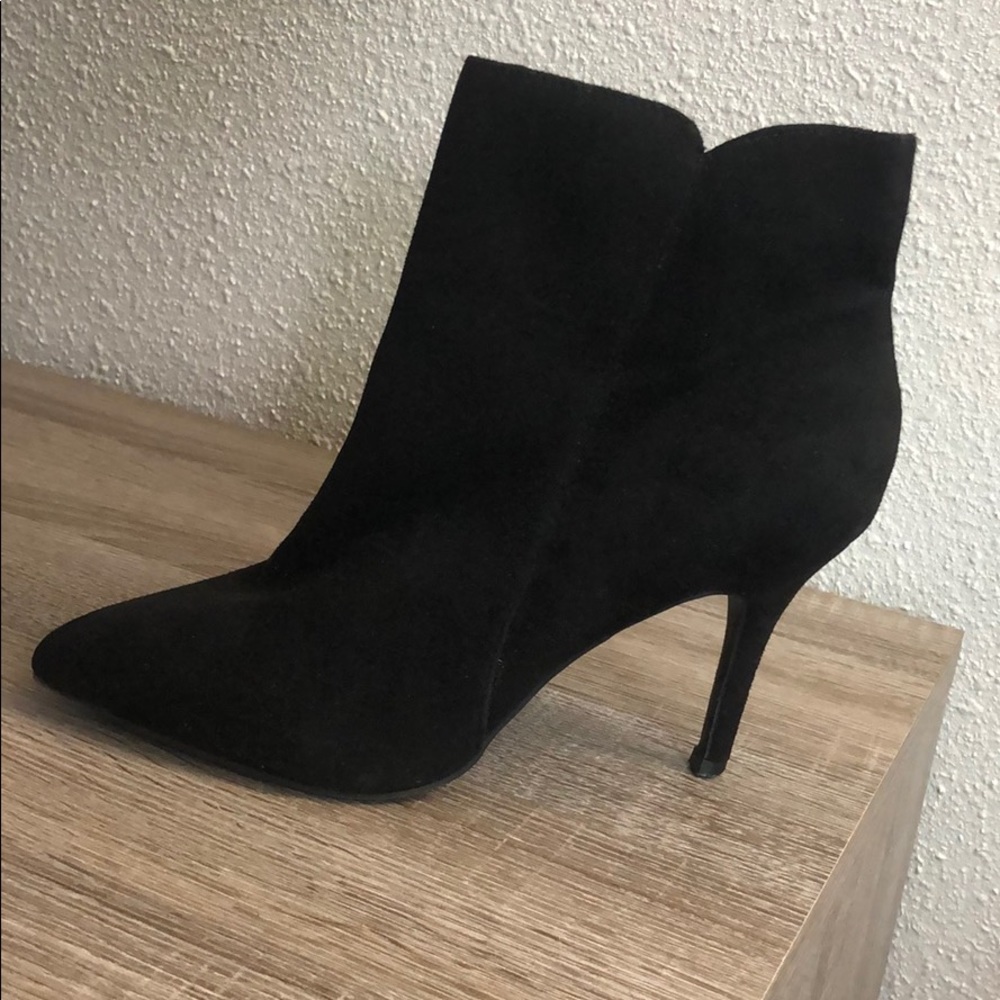 Zigisoho Faux Suede Pointed Ankle Boot